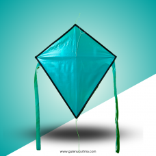 DÜZ RENK - KUMAŞ ÇERÇEVELİ ELMAS UÇURTMA